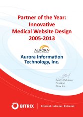 Partner of the year: Innovative Medical Website Design 2005-2013