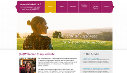 Psychotherapy Website Design