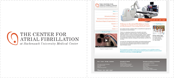 Cardiology Website Design