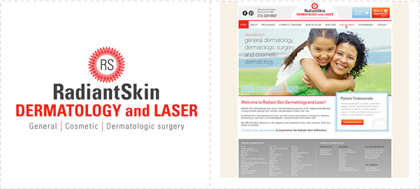 Dermatology Website Design