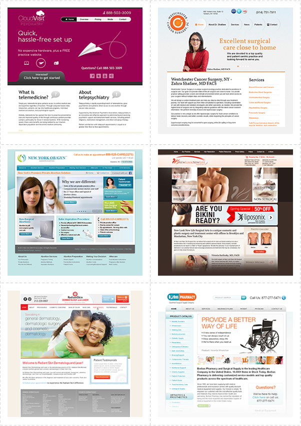 Medical Website Design