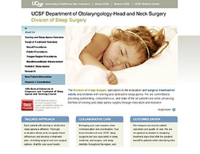 Hospital website design